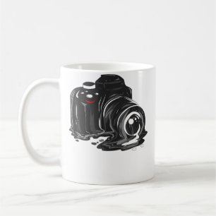 Fotograf Schmelzende Kamera Fotografie Kaffeetasse