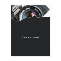 Fotograf Studio Promotions Vielen Dank Postcard