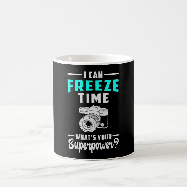 Fotograf Superpower Funny Gift Kaffeetasse (Mittel)