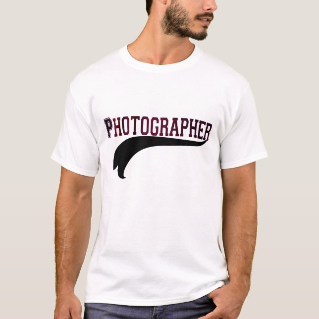 Fotograf-T-Shirt T-Shirt (Vorderseite)