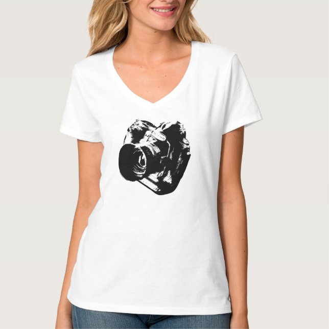 Fotograf-Traumkamera T-Shirt (Vorderseite)