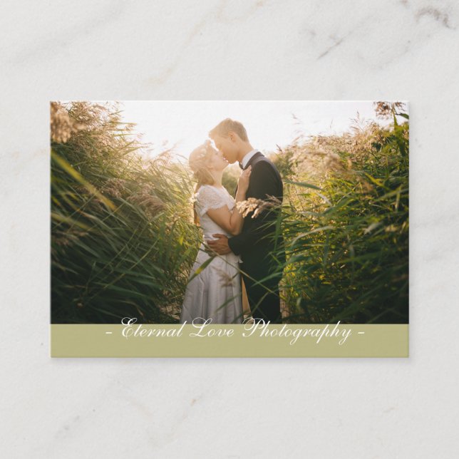 Fotograf-Visitenkarte Visitenkarte (Vorderseite)