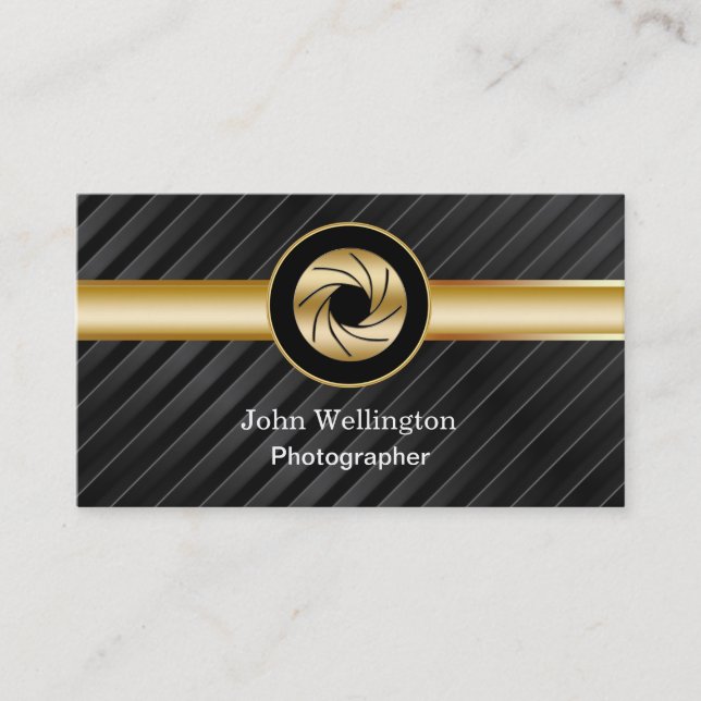 Fotograf-Visitenkarten Visitenkarte (Vorderseite)