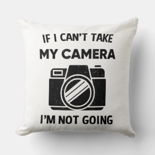 Fotograf, wenn ich meine Kamera nicht nehmen kann, Kissen
