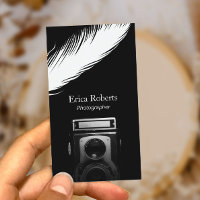 Fotograf White Feather Old Camera Fotografy