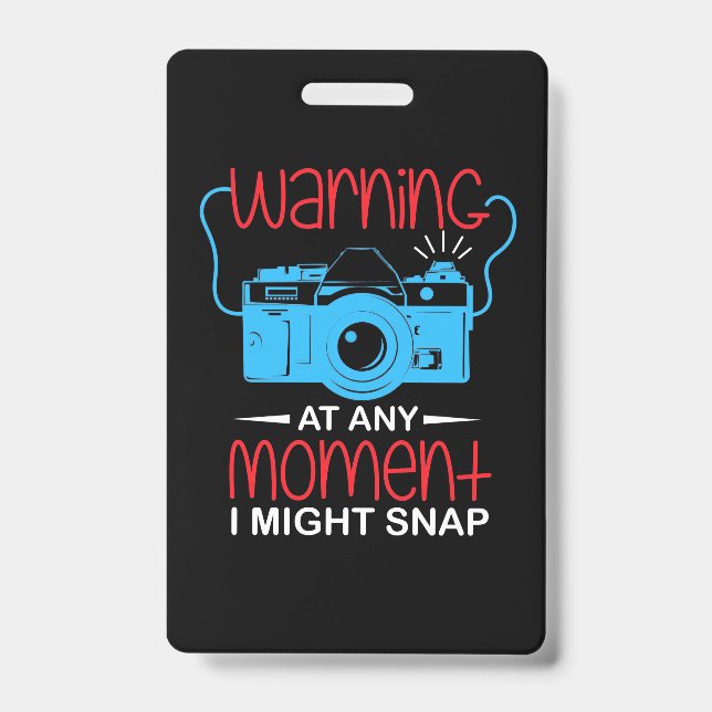 Fotografen können jederzeit schlummern ausweis (Vorderseite)