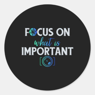 Fotografen Runder Aufkleber