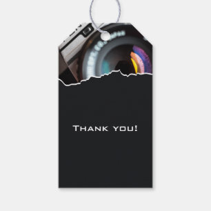 Fotografen Schwarz & Weiß Danke Geschenkanhänger