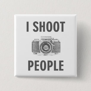 Fotografen von lustigen Foto-Fotografen Button