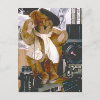 Fotografenbär - Pressereferent Postkarte