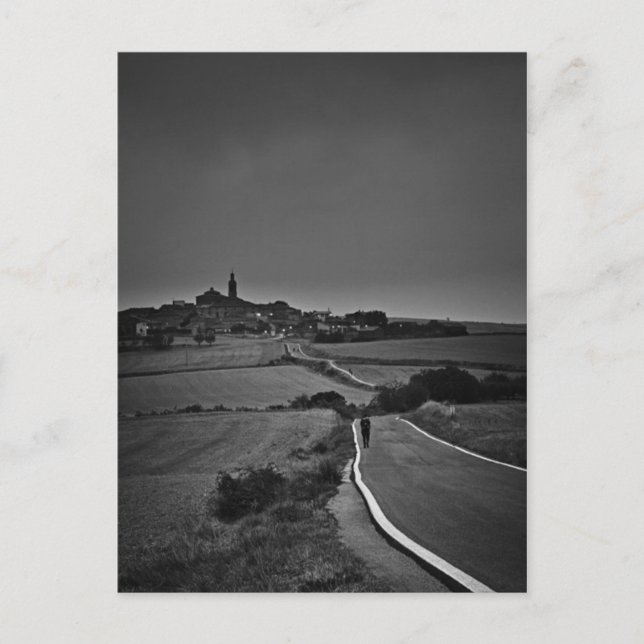 fotografias del Camino de santiago Postkarte (Vorderseite)
