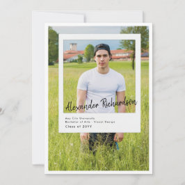 Fotografie | 5 Foto Graduation Party Einladung