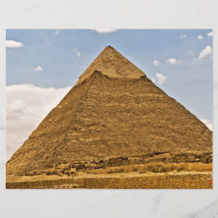 Fotografie der Pyramiden von Giza Flyer