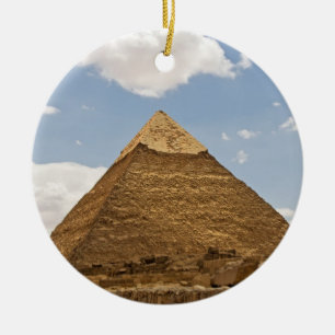Fotografie der Pyramiden von Giza Keramik Ornament