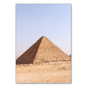 Fotografie der Pyramiden von Giza Tischnummer