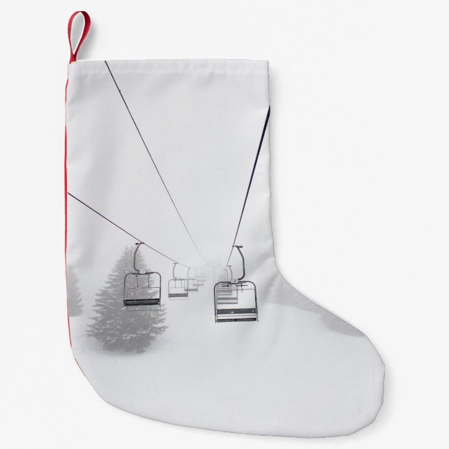 FOTOGRAFIE DES KABELAUTOS KLEINER WEIHNACHTSSTRUMPF (Vorderseite)