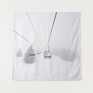 FOTOGRAFIE DES KABELAUTOS WANDTEPPICH