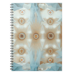 Fotografie des Kaleidoskops von Decke Notizblock