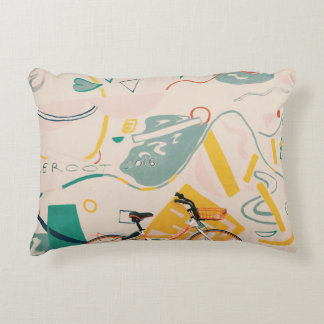 FOTOGRAFIE DES ORANGE- UND WEISSEN FAHRRADES DEKOKISSEN