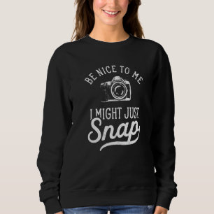 Fotografie, die ich vielleicht nur Fotograf schlag Sweatshirt