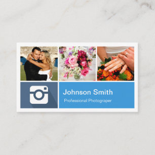 Fotografie FotoCollage Moderner Metrostil Visitenkarte