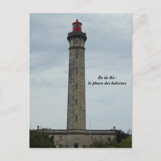 Fotografie Île de Ré, Frankreich - Postkarte (Vorderseite)