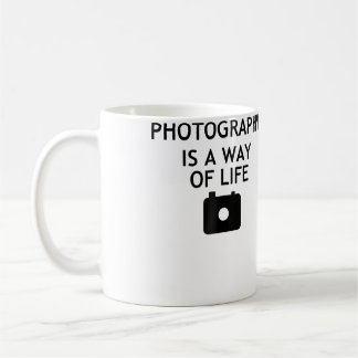 Fotografie ist eine Lebensart Kaffeetasse