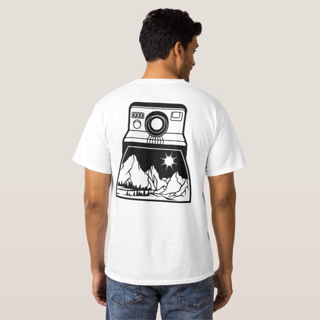 Fotografie ist eine schöne Kunstform T-Shirt (Schwarz voll)