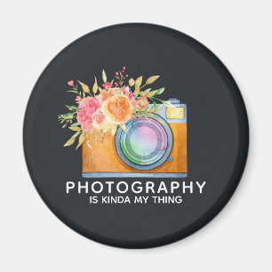 Fotografie ist Kinda My Thatercolor Camera Magnet