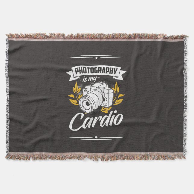 Fotografie ist mein Kardio Decke (Vorderseite)