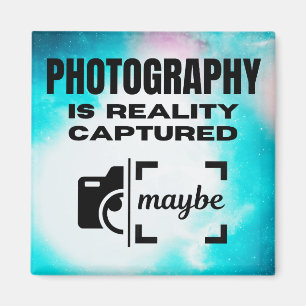 Fotografie ist Realität erfasst - vielleicht Magnet
