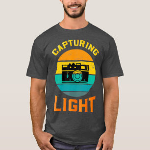 Fotografie Kamera Licht einfangen Fotograf T-Shirt