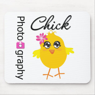 Fotografie-Küken Mousepad