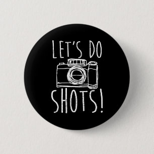 Fotografie, lass uns lustige Kamerafotos machen Button