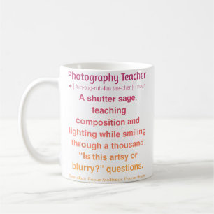 Fotografie-Lehrer Kaffeetasse