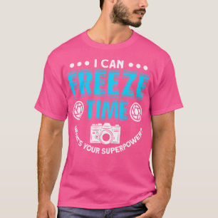 Fotografie-Liebhaber, der die Zeit einfriert T-Shirt