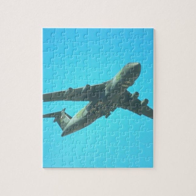 Fotografie Lockheeds C-5B Galaxy_Aviation Puzzle (Vertikal)