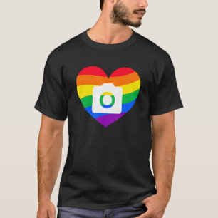 Fotografie Lover, Geschenk für Fotografen, Rainbow T-Shirt
