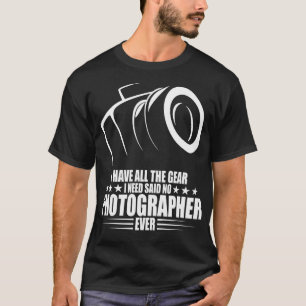 Fotografie-Lover-Shirt-Kamera T-Shirt