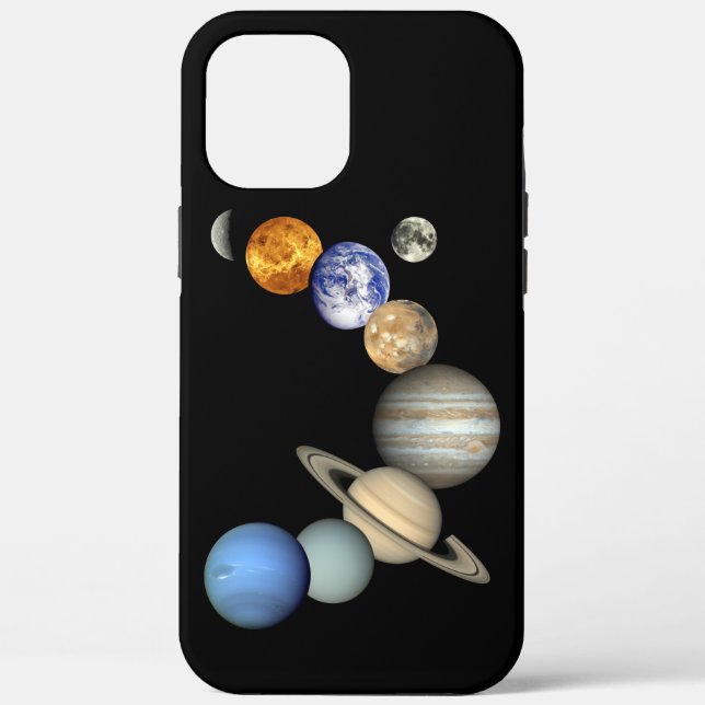 Fotografie NASA Weltraumsolarsystem Case-Mate iPhone Hülle (Rückseite)