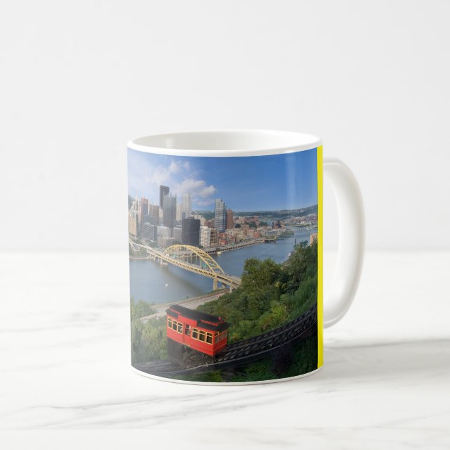 Fotografie Pittsburghs Pennsylvania Kaffeetasse (VorderseiteRechts)