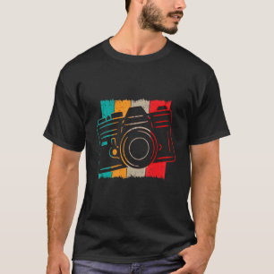 Fotografie Retro-Kamera Fotograf T-Shirt