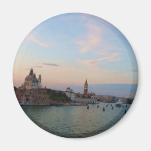Fotografie romantischer Venedig-Lagune Magnet