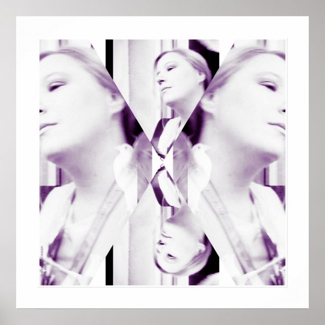 Fotografie schwarzweiß-Foto Fotokunst Poster (Vorne)