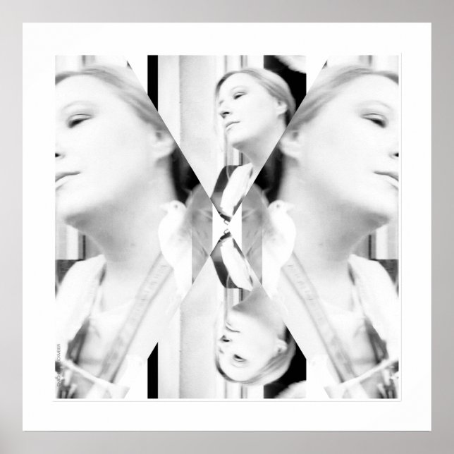 Fotografie schwarzweiß-Foto Fotokunst Poster (Vorne)