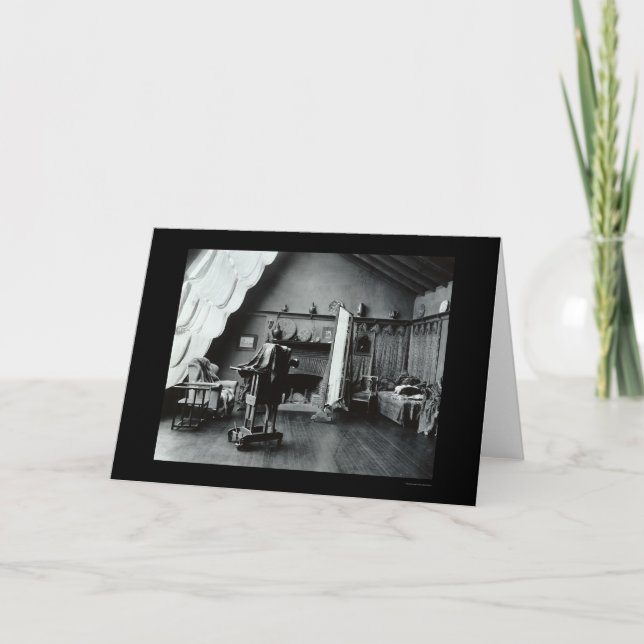 Fotografie-Studio in Washington, DC 1900 Karte (Vorderseite)