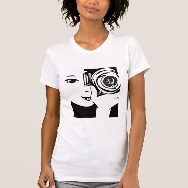 Fotografie-T-Shirt T-Shirt (Vorderseite)