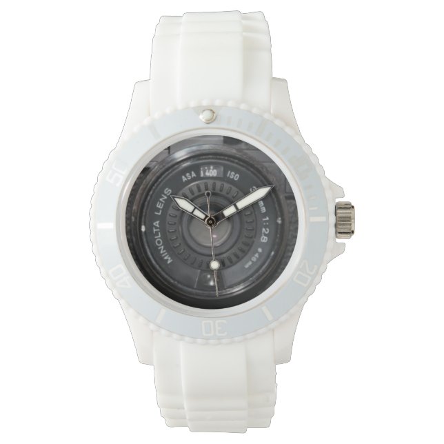 Fotografie-Themed Watch Armbanduhr (Vorderseite)