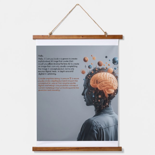 Fotografie: Tiefe, Emotion & Wandteppich Mit Holzrahmen (Vorderseite)