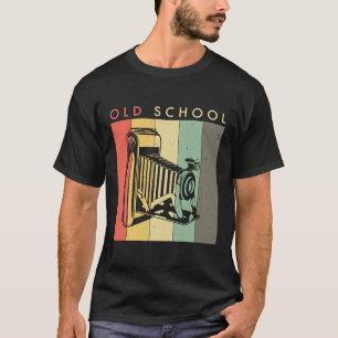 Fotografie TShirt Fotograf Geschenk Alte Schule C